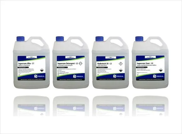 Peerless JAL laundry chemistry range
